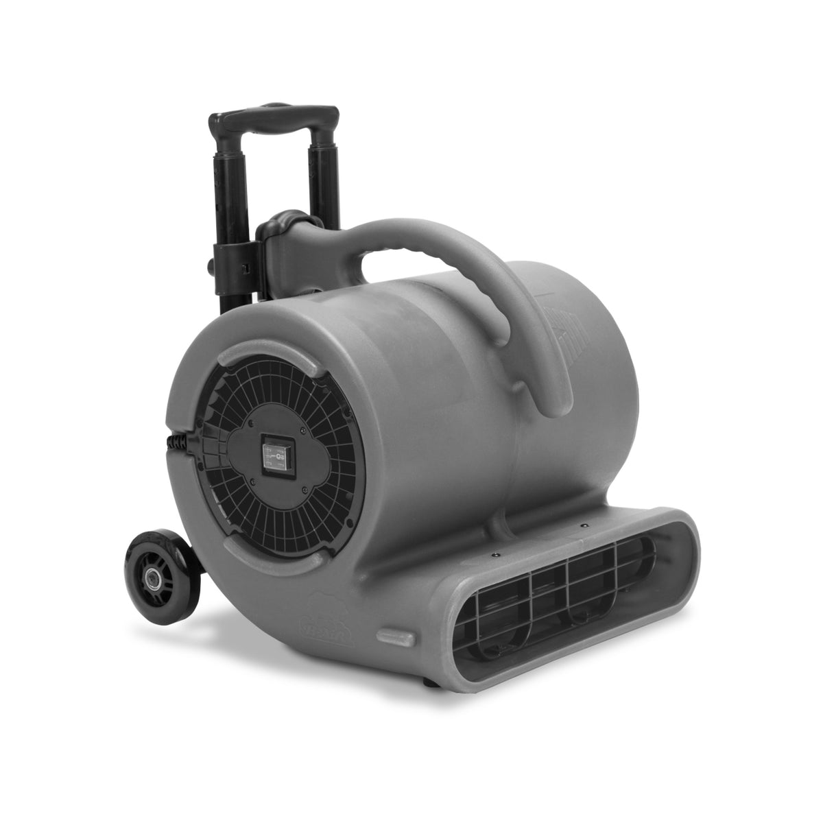 B-Air VP-50 ½ HP Commercial Air Mover & Blower Fan: handle, grey