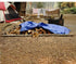 B-Air Grizzly 14' x 30' Waterproof Woven Polyethylene Tarp, BA-GT-BL-1430, 5 mil, Blue