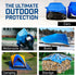 B-Air Grizzly 14' x 30' Waterproof Woven Polyethylene Tarp, BA-GT-BL-1430, 5 mil, Blue