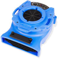 B-Air VL-25 ¼ HP Low Profile Air Mover Floor Fan: blue