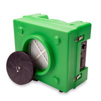 B-Air RA-650 ⅓ HP 3-Stage HEPA Air Purifier Scrubber: green