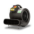 B-Air Grizzly 1 HP 3 Speed Commercial Air Mover & Blower Fan, BA-GP-1-BK, Black