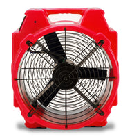 B-Air PB-X24 1/4 HP High Velocity Polar Axial Air Mover and Blower Fan: Red
