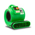 B-Air Grizzly 1 HP 3 Speed Commercial Air Mover & Blower Fan, BA-GP-1-GN, Green