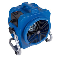 BlueDri MA-870 Portable 1/5 HP, 870 CFM Mini Axial Air Mover Fan with Wall Mount Option