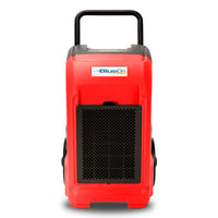 BlueDri BD-76 150 PPD Commercial Dehumidifier: red