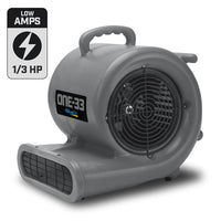 BlueDri ONE-33 ⅓ HP 2900 CFM Industrial Air Mover & Blower Fan: gray