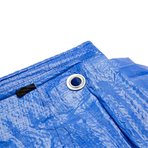 B-Air Grizzly 12' x 16' Waterproof Woven Polyethylene Tarp, BA-GT-BL-1216, 5 mil, Blue