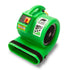 B-Air Grizzly 1 HP 3 Speed Commercial Air Mover & Blower Fan, BA-GP-1-GN, Green