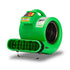 B-Air Grizzly 1 HP 3 Speed Commercial Air Mover & Blower Fan, BA-GP-1-GN, Green